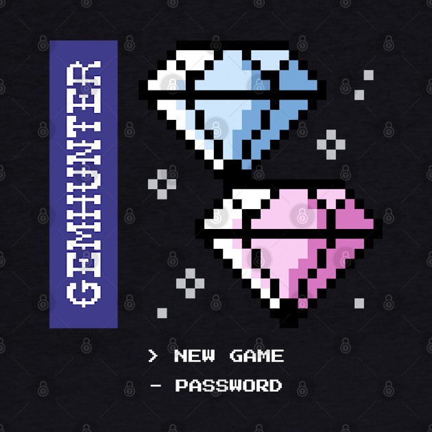 Retro Gemhunter 8 bit video game by keeplooping